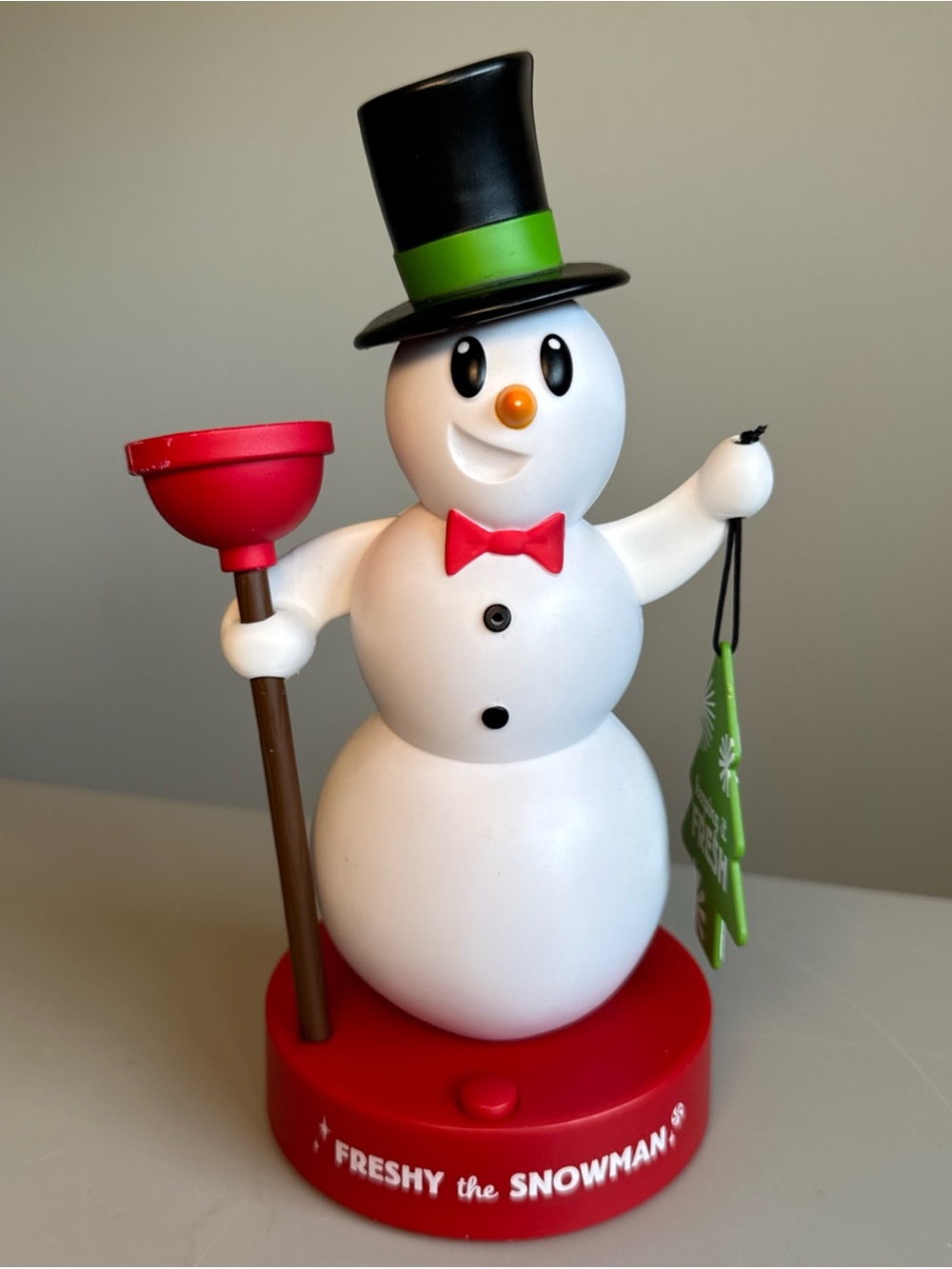 Hallmark Freshy Talking Snowman Bathroom Jokes 2025 Works